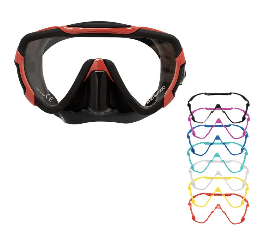 SHERWOOD Mimic Mask w/ 6 Color Inserts